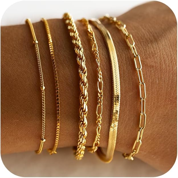 Isabella Vernetta bracelet set | White Gold 16k - Image 3